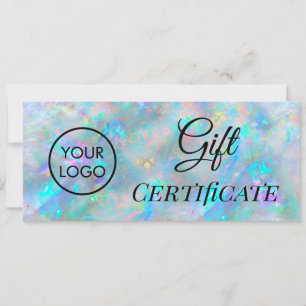 opal logo certificat cadeau