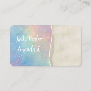Opal pastel lightworker yoga Cartes de visite