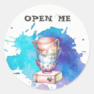 Open Me, Stickers Tea Party