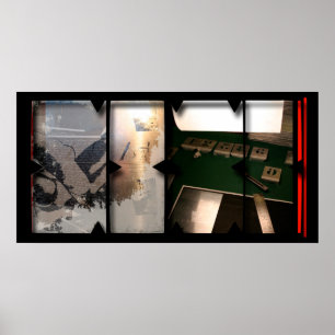 Open Work about Open Red 14 Photomontage poster