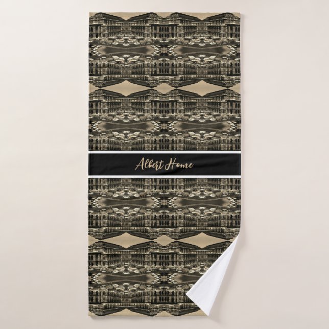 Opéra d'État de Vienne Autriche vintage (Serviette de bain)