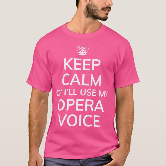 Opera Lover Tshirt Opéra Musique Tshirt Humour (Devant)