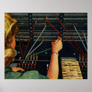Opérateur de tableau de bord téléphonique, entrepr