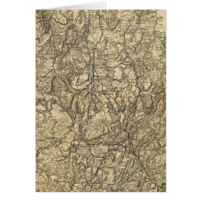 Opérations militaires de la campagne d'Atlanta (Devant)