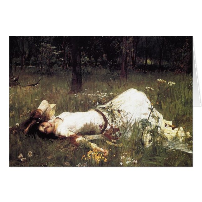 Ophélie dans le pré (Devant horizontal)