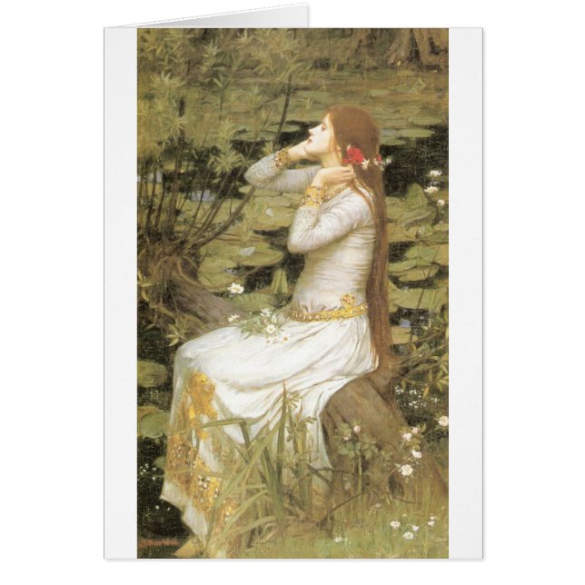 Ophélie - John William Waterhouse (1894) (Devant)