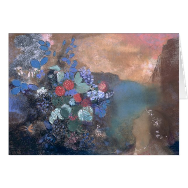 Ophélie parmi les fleurs, c.1905-8 (Devant horizontal)