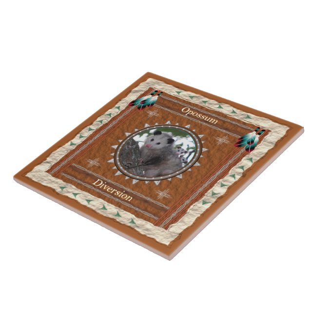 Opossum -Diversion- Carreaux en céramique (Côté)