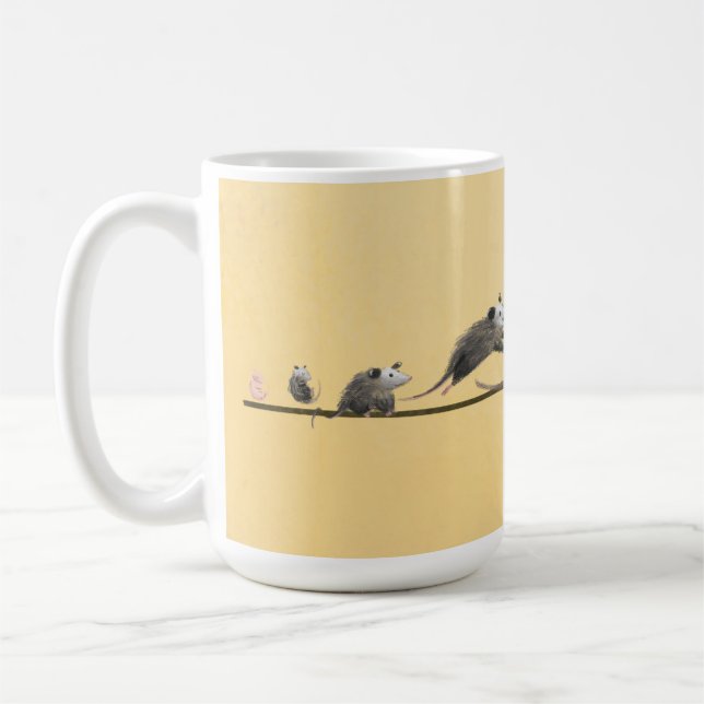 Opossum Joey to Adult Development Mug (Gauche)