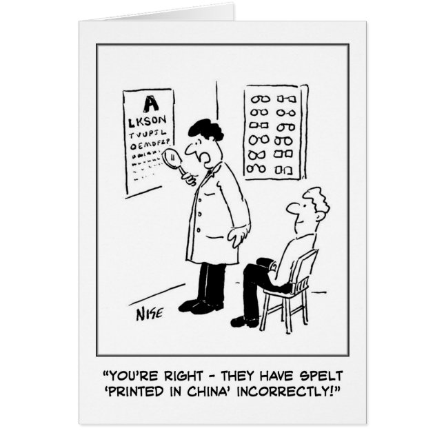 Opticien à l'épreuve des yeux (Devant)