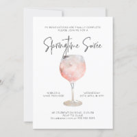 Option 3 : Invitation de Soiree au printemps
