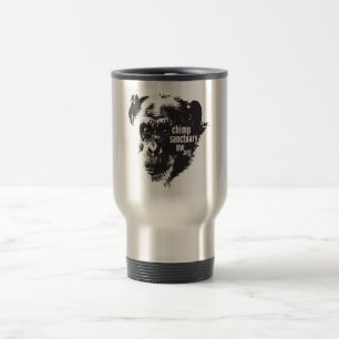 Options blanches et inoxydables de tasse de voyage