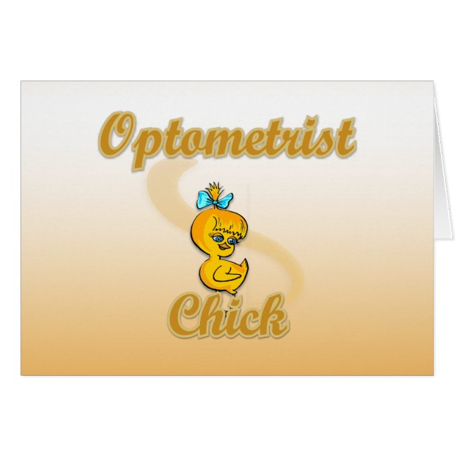 Optométriste Chick (Devant horizontal)