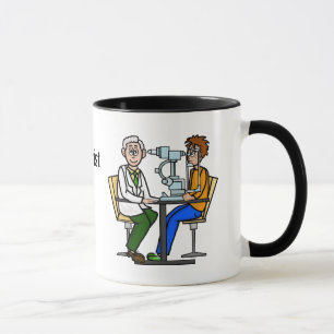 Optométriste Délivrance Exam Mug