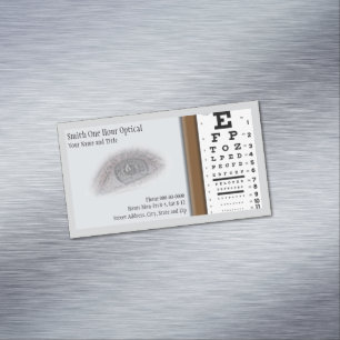 Optométristes Carte de visite Magnet