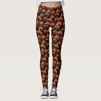 Opulence festive - Baubles de Noël Leggings BGR