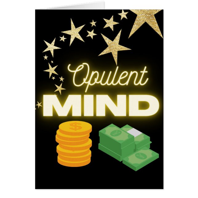 Opulent Mind Card (Devant)