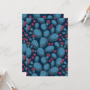 Opuntia en fleurs