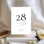 Or 5 x 7 calligraphie Moderne Mariage Numéro de ta<br><div class="desc">***cette conception fait partie d'une collection correspondante*** _________________________ ce modèle de conception est entièrement modifiable / personnalisable par vous le client - cliquez sur personnaliser un autre bouton si vous souhaitez déplacer, ajouter, supprimer ou apporter des modifications importantes à la conception ___________________________________________________ si vous avez des questions de DESIGN ou...</div>
