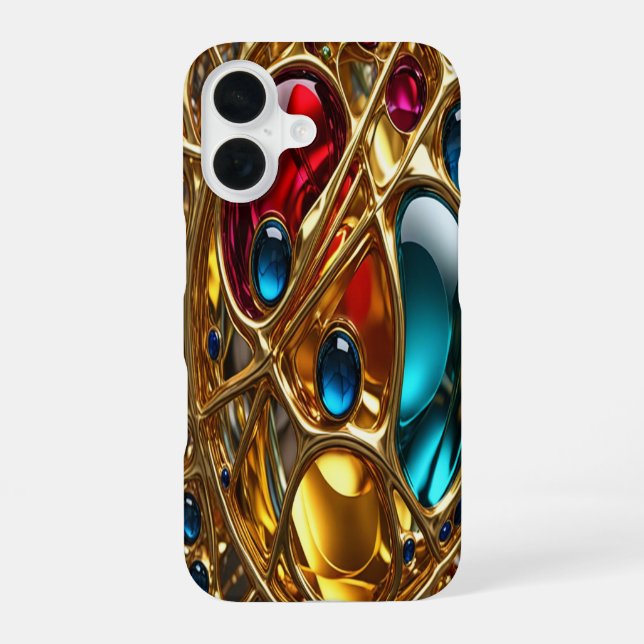 Or & Bijoux #11 - iPhone 16 Coque (Verso)