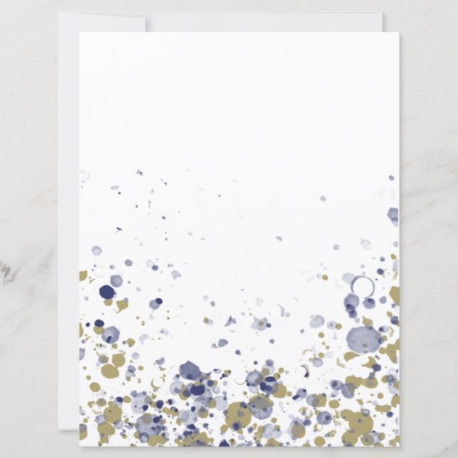 Or bleu Confetti (Devant)