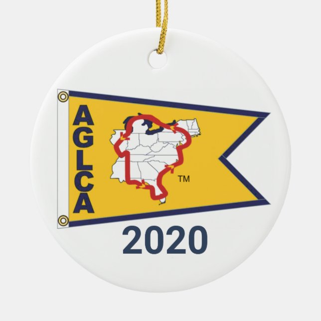 Or Burgee (2020) Ornement en céramique (Devant)