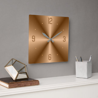 Or classique avec grand nombre> Horloges minimalis