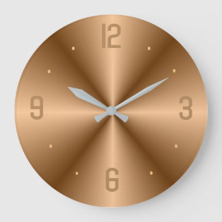 Or classique avec grand nombre> Horloges minimalis