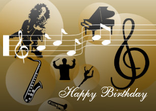 Invitations Faire Part Cartes Anniversaire De Musicien Zazzle Fr