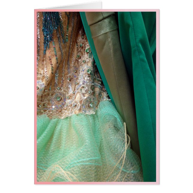 Or et robes vertes de bal d'étudiants (Devant)