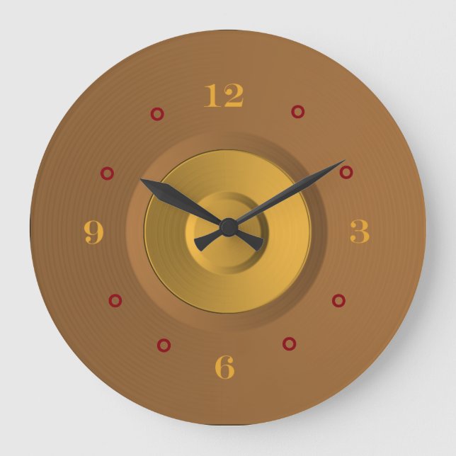 Or et tang simplants> Horloge murale (Recto)