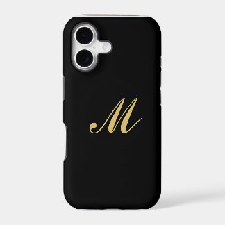 Or fait sur commande de noir d'iphone de cas de mo