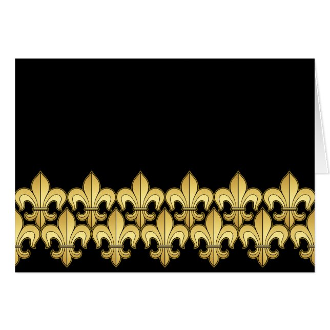 Or Fleur de lis (Devant horizontal)