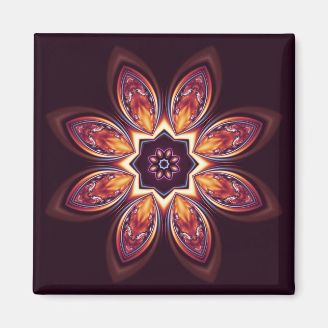Or Lotus Magnet fractal (Devant)