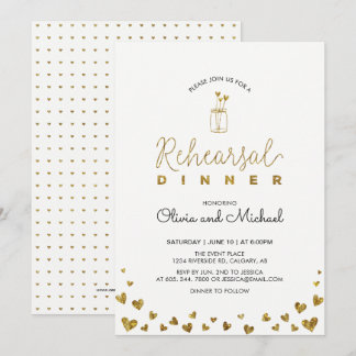 Or & Noir | Invitation au dîner de répétition des 