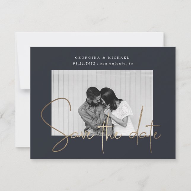 or script une photo enregistrer la date carte post (Devant)