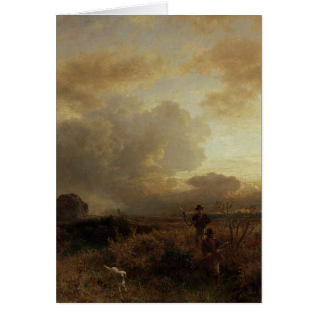 Orage de clairière dans la campagne, 1857 (Devant)