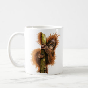 Orang-outan tasse de classique de 11 onces