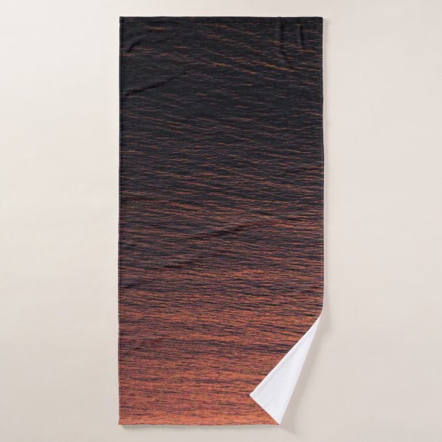 Orange (Serviette de bain)