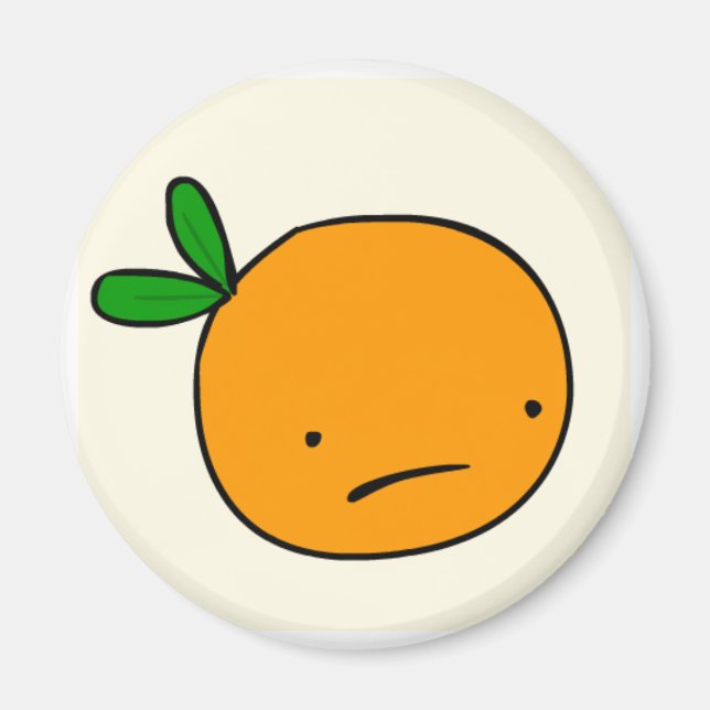 Orange - Aimant (Devant)