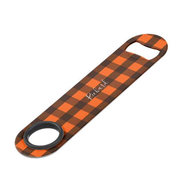Orange and Black Checker (Devant angulaire)