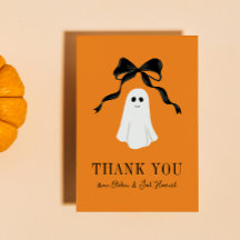 Orange Baby Boo Ghost Halloween Merci