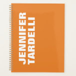 Orange Bold minimaliste moderne élégant profession<br><div class="desc">Design minimaliste moderne créatif</div>