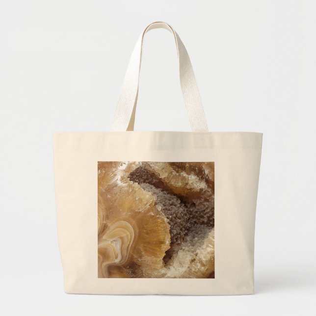 Orange Calcite Imprimer Sac fourre-tout de redirec (Devant)
