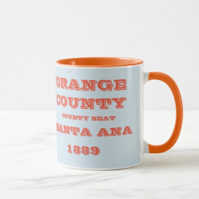 Orange County California Mug (Droite)