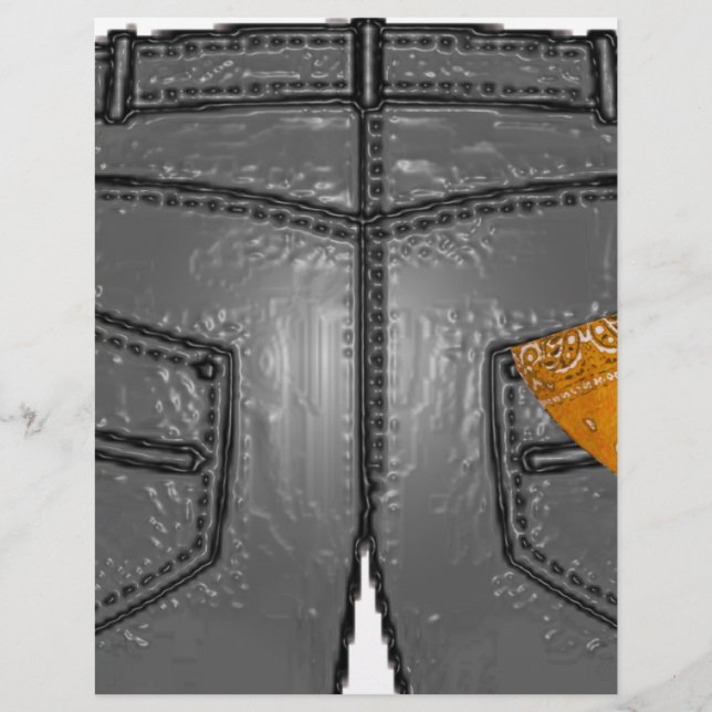 Orange Droite Hanky (Devant)