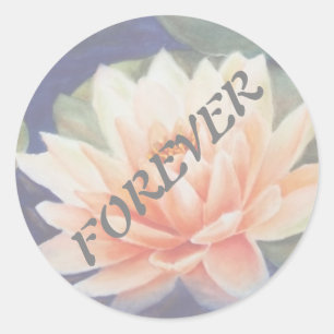 ORANGE EAU LILY MARIAGE STICKERS