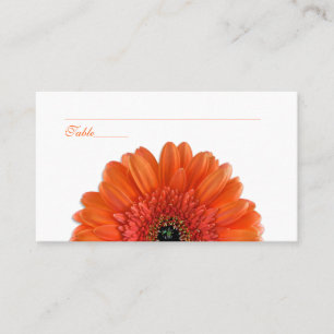 Orange Gerbera Daisy Occasion spéciale Cartes de l