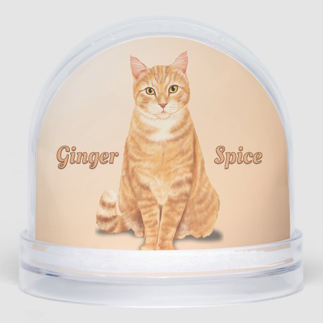 Orange Ginger Tabby Cat Personalized (Avant)