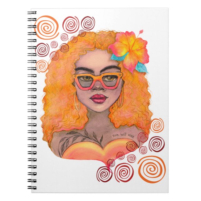 Orange Girl Carnet (Devant)